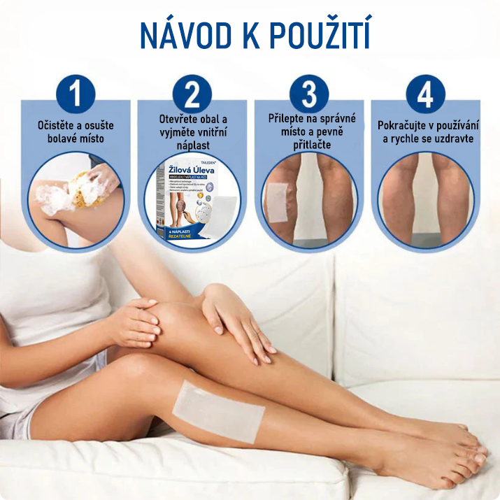 🎁 Zbývá už jen 5 balení! Nyní můžete získat dodatečnou SLEVU 50 %! 🏆🇨🇿👨‍⚕️✅TAILEDEN® VeinEase Mikronáplast s mikrojehličkami⚡Okamžitá úleva, dlouhodobé výsledky